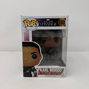Funko Pop! Karl Mordo Figure with Black and Green Details